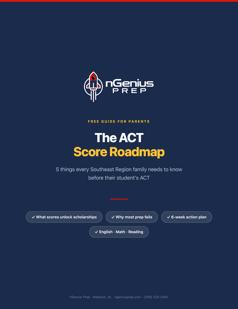 The ACT Score Roadmap guide cover