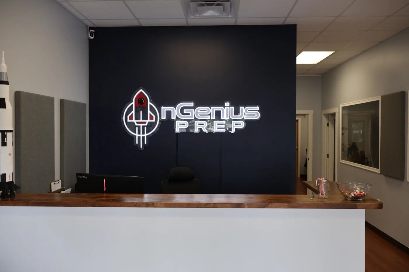 nGenius Prep reception area
